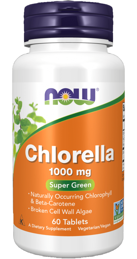 Chlorella 1000 mg Tablets - Só Verde
