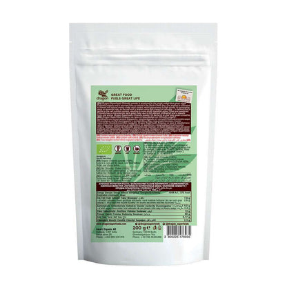 Chlorella, powder, organic, Dragon Superfoods, 200g - Só Verde