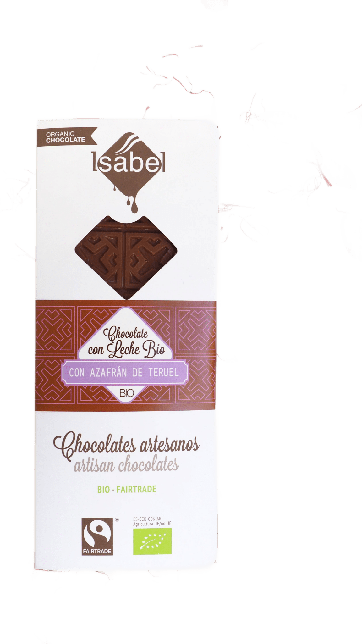 Chocolate Tablet with Saffron from Teruel - Só Verde