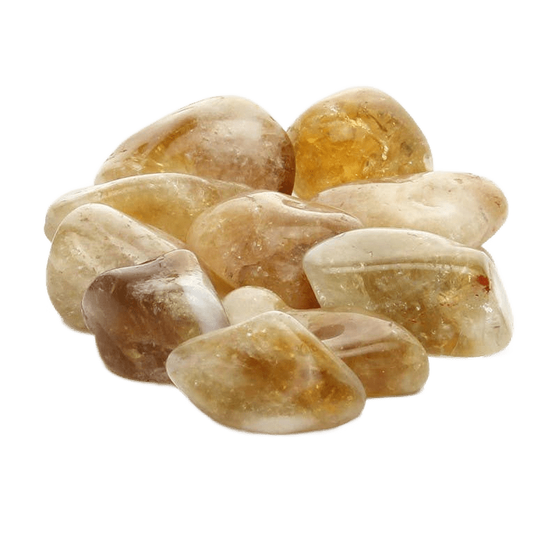 Citrine - Tumbled Stones - Só Verde