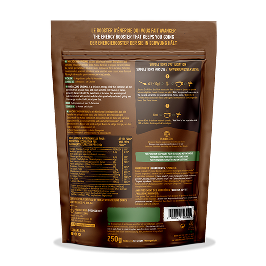 Iswari Macaccino Biológico Original com Reishi 250 g