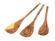 Cooking Spoon, Pointed Round Handle Made Of Olive Wood - Só Verde