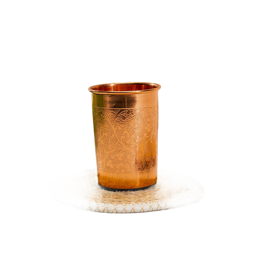 Copper Cup Flower Pattern Complete - Só Verde