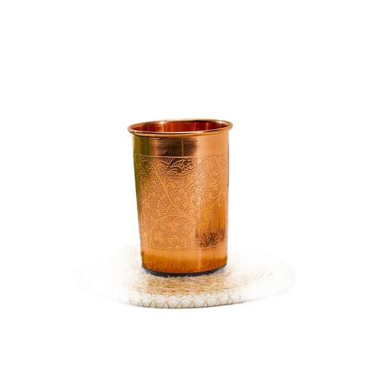 Copper Cup Flower Pattern Complete - Só Verde