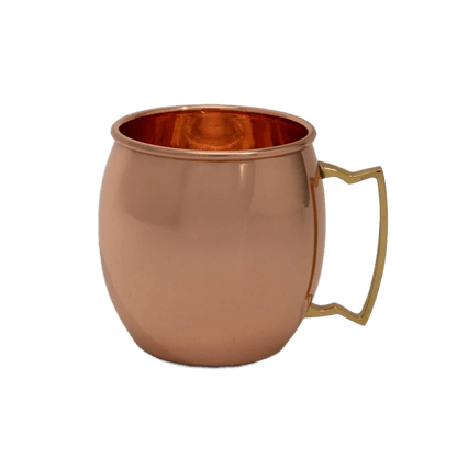 Copper Mug with Brass Handle - Só Verde