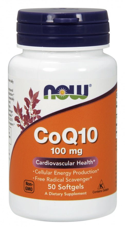CoQ10 100 mg Softgels (50) - Só Verde