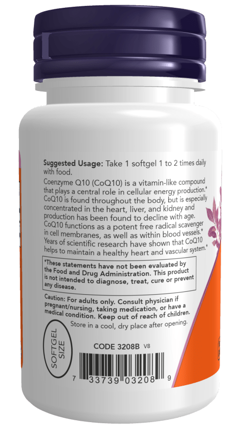 CoQ10 100 mg Softgels - Só Verde