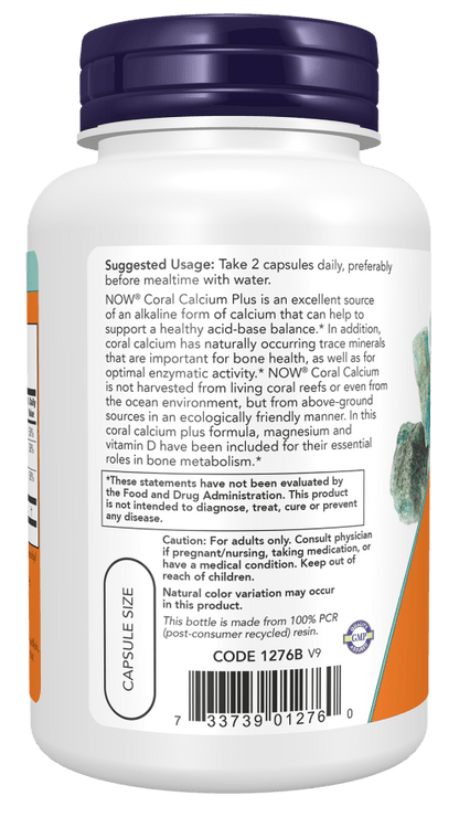 Coral Calcium Plus Capsules - Só Verde