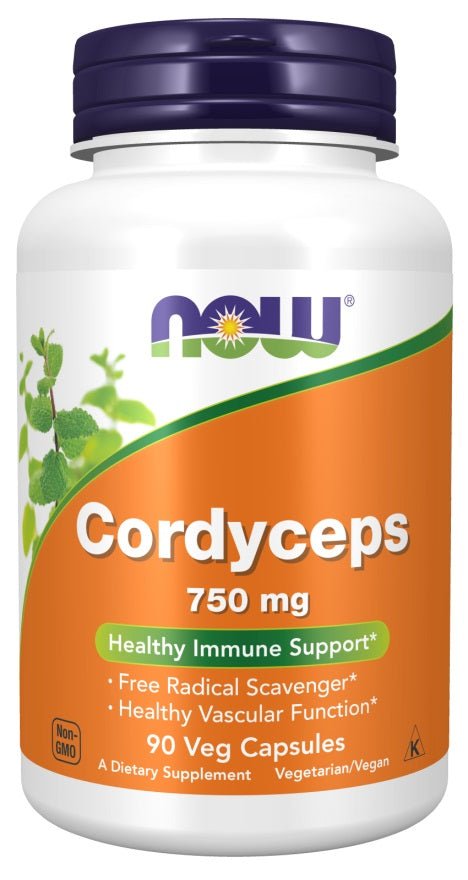 Cordyceps 750 mg Veg Capsules - Só Verde