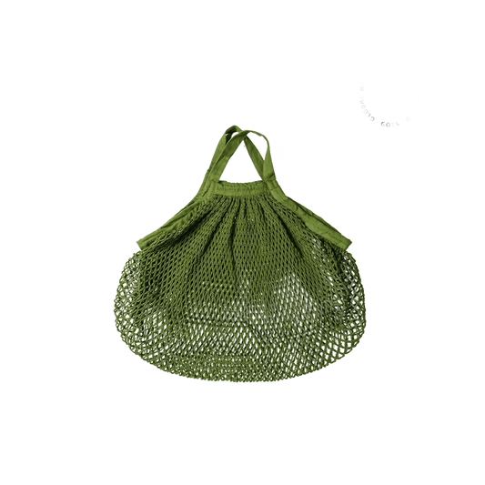 Cotton Mesh Shopping Bag Cactus Green - Ah! Table! - Só Verde