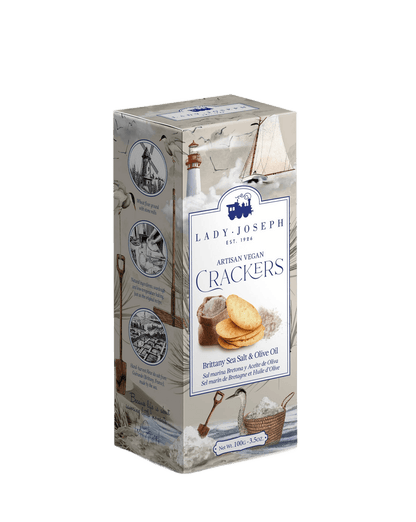 Crackers with Brittany Sea Salt & Olive Oil - Só Verde