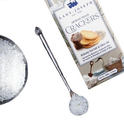 Crackers with Brittany Sea Salt & Olive Oil - Só Verde