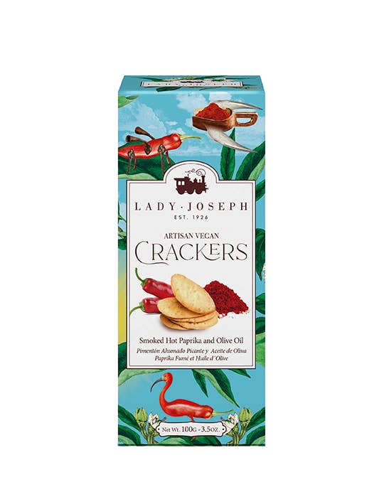 Crackers with Smoked Hot Paprika - Só Verde