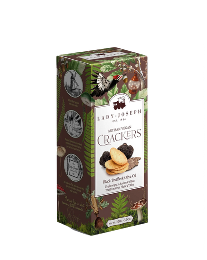 Crackers with Truffle & Olive Oil (snack) Cracker with truffle - Só Verde