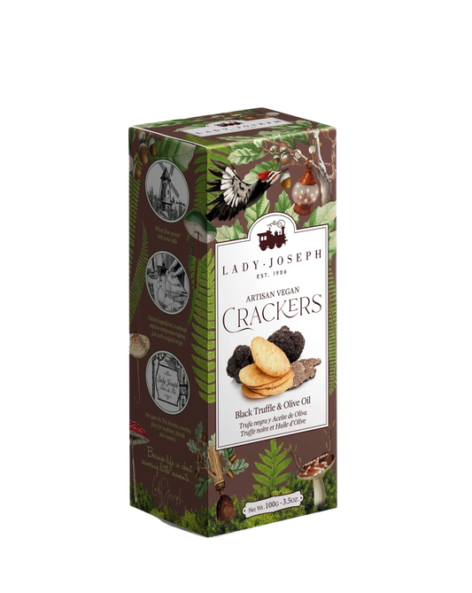 Crackers with Truffle & Olive Oil (snack) Cracker with truffle - Só Verde