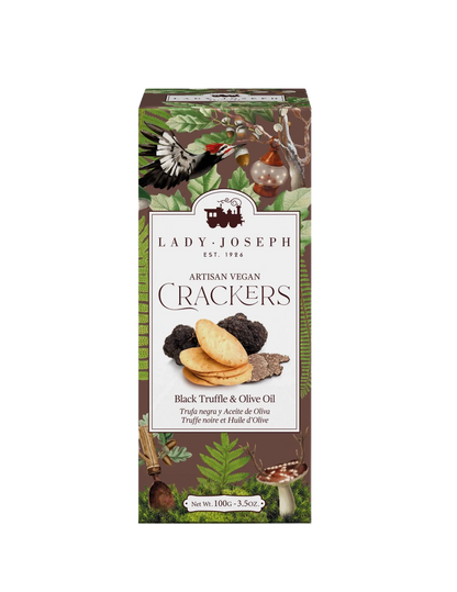 Crackers with Truffle & Olive Oil (snack) Cracker with truffle - Só Verde