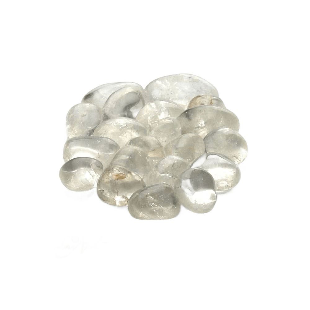 Crystal Quartz Tumbled Stones - Só Verde