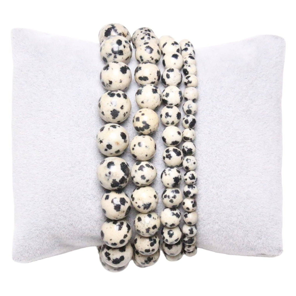 Dalmatian Jasper Bracelet A - Só Verde