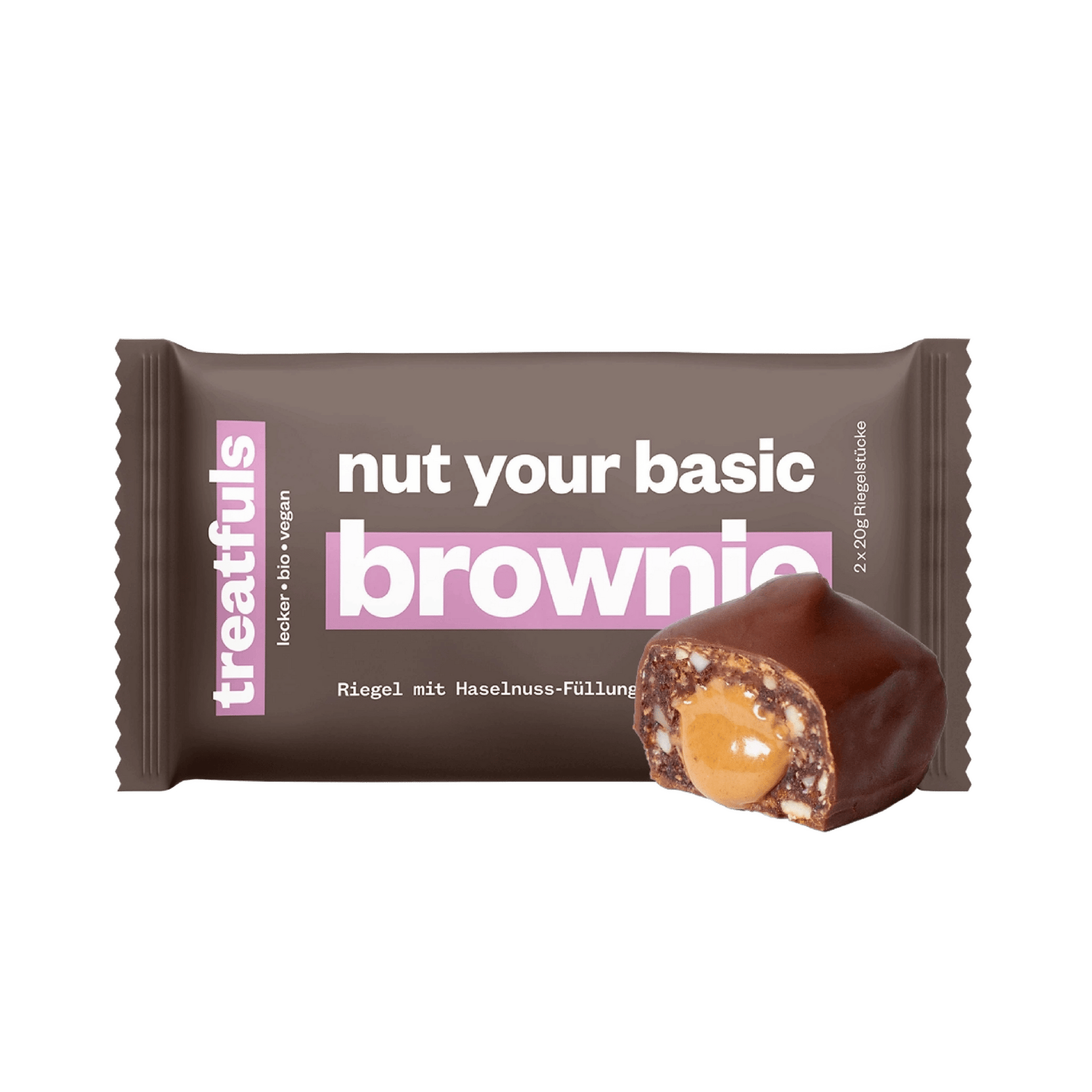 Dark Chocolate Brownie Filled Bar - Só Verde