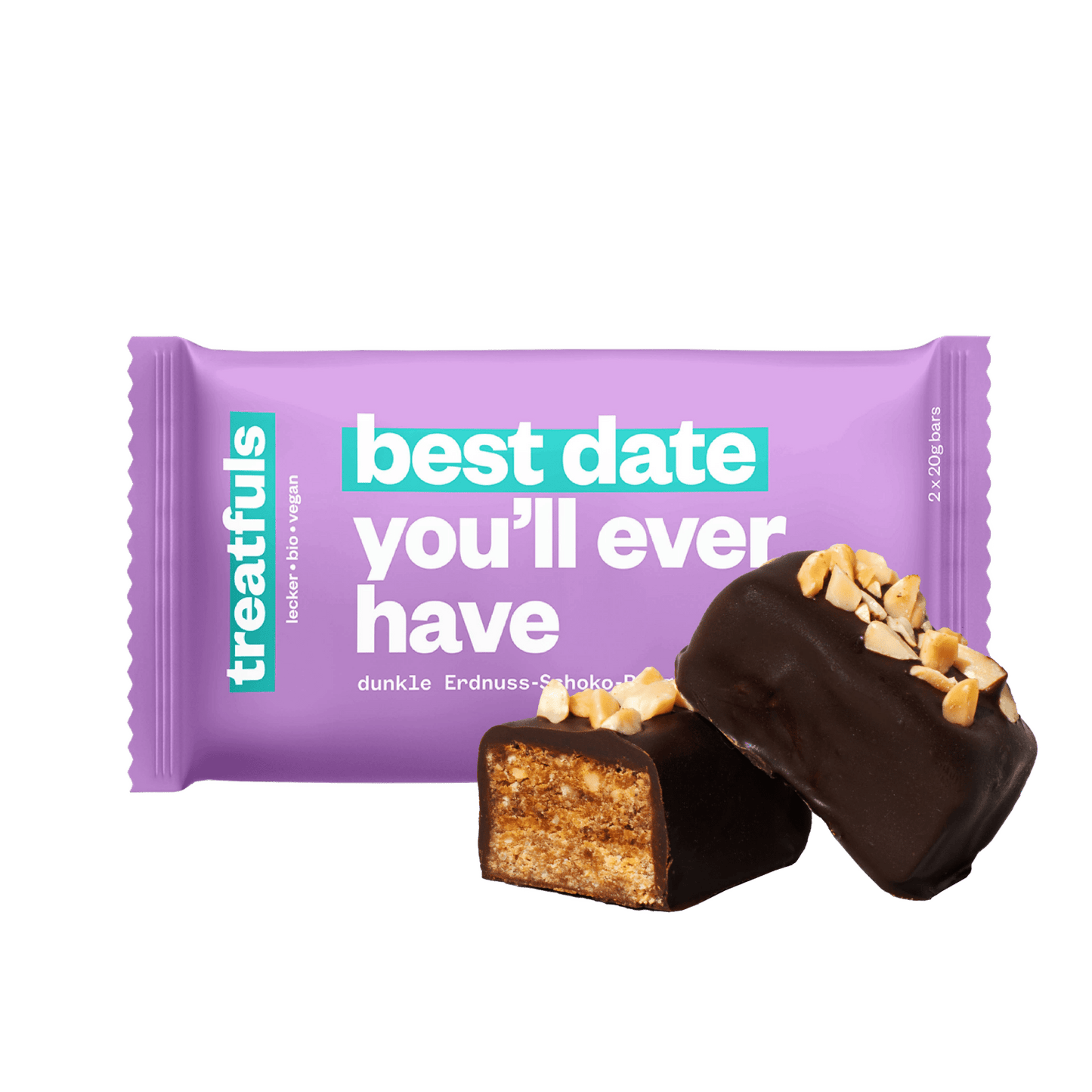 Dark Chocolate Peanut Bar - Só Verde