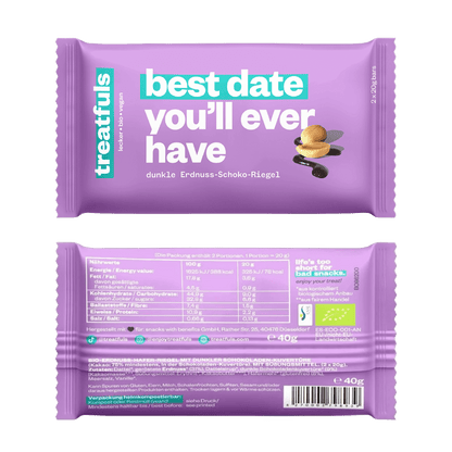 Dark Chocolate Peanut Bar - Só Verde