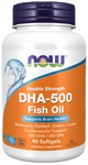 DHA-500 Fish Oil, Double Strength Softgels - Só Verde