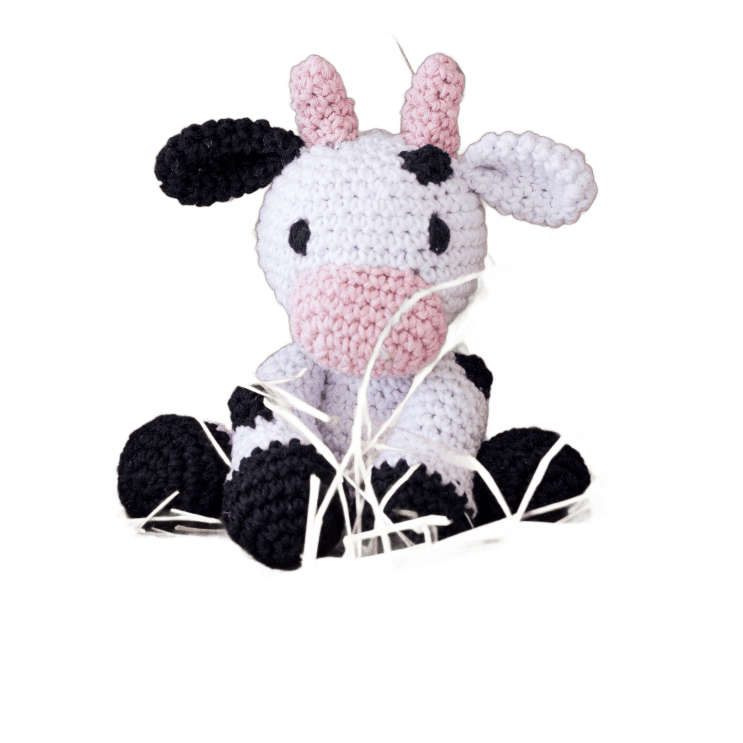Diy Crochet Kit Cow Kirby - Só Verde