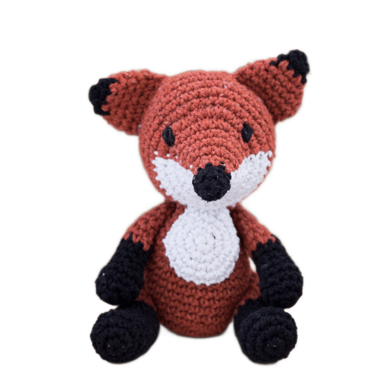 Diy Crochet Kit Fox Fergie - Só Verde