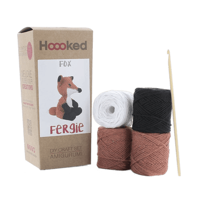 Diy Crochet Kit Fox Fergie - Só Verde