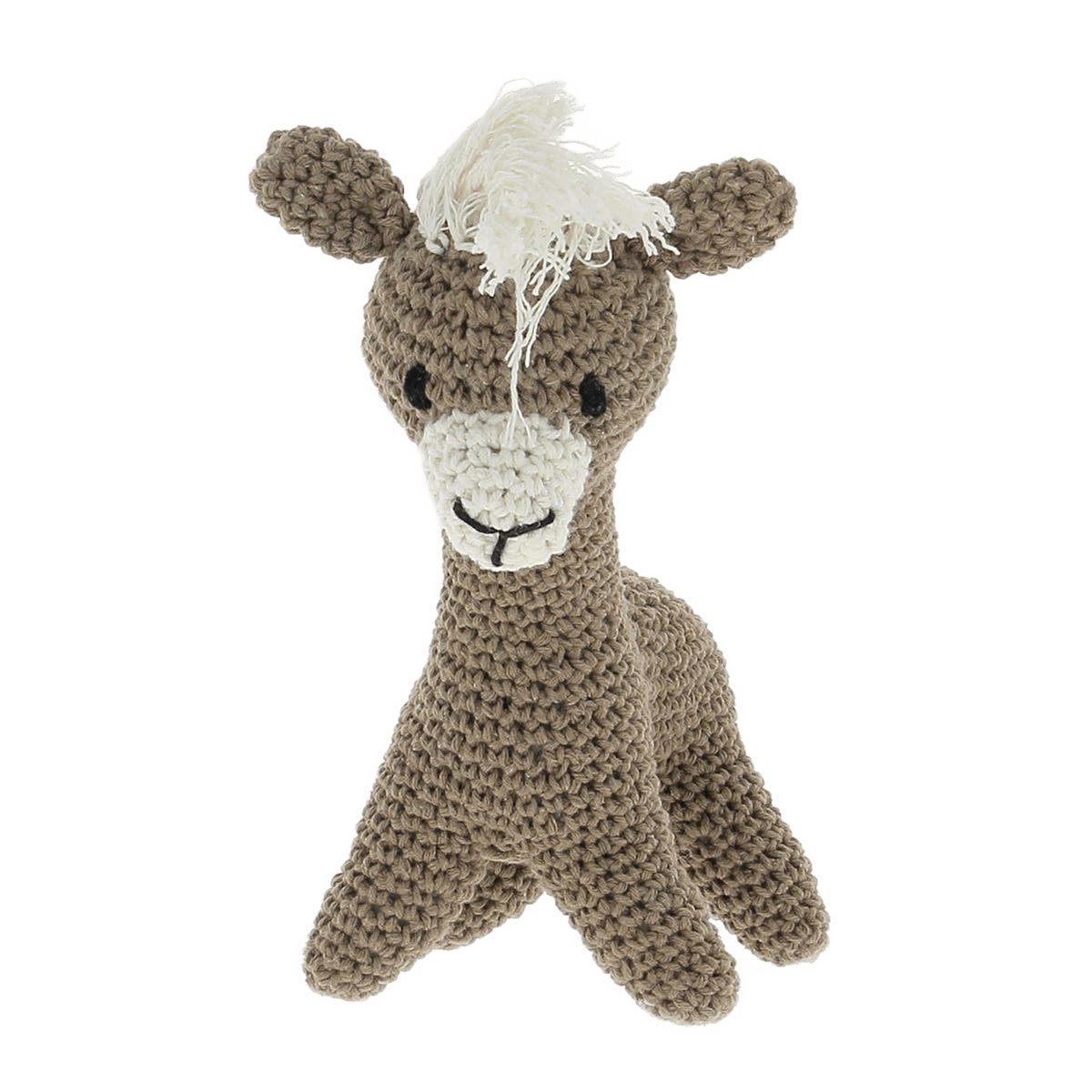 Diy Crochet Kit Llama Laurie Eco Barbante - Só Verde