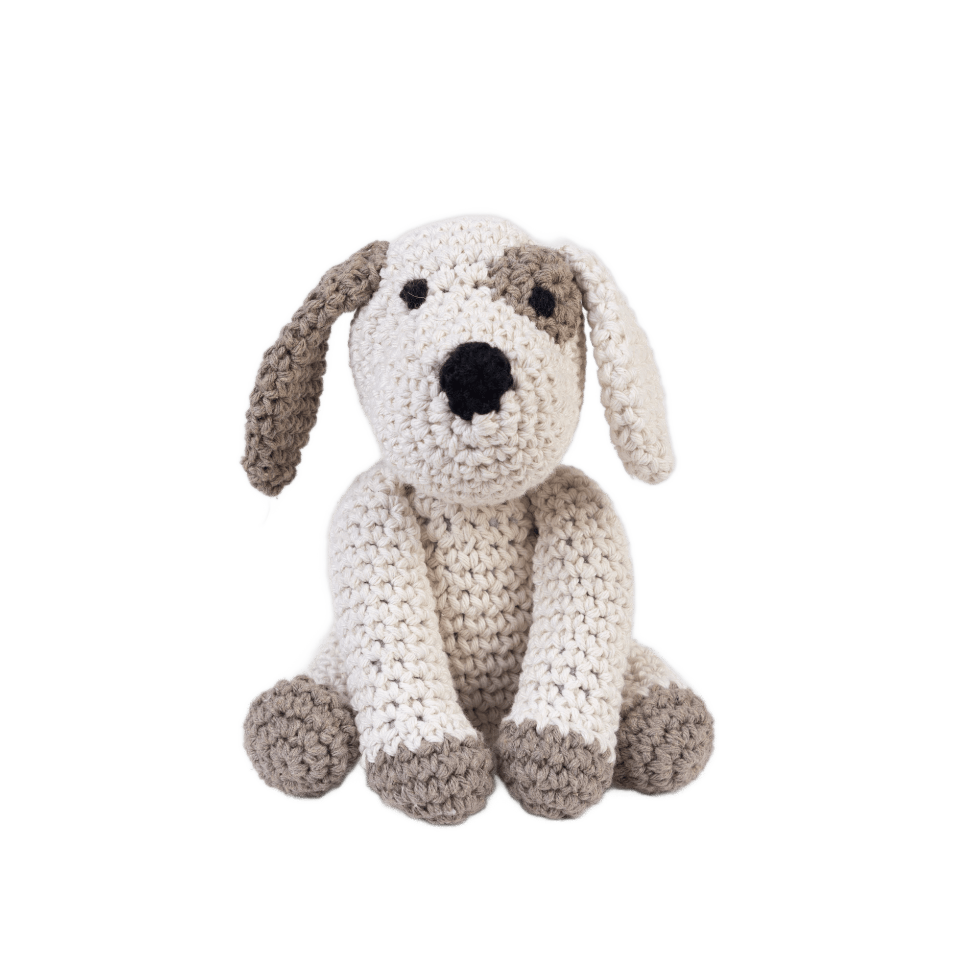 Diy Crochet Kit Puppy Millie Eco Barbante - Só Verde