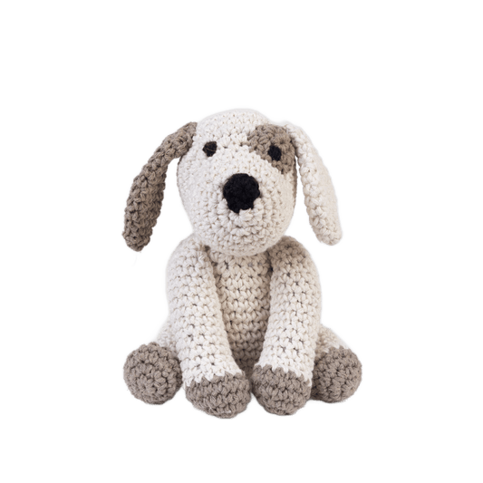 Diy Crochet Kit Puppy Millie Eco Barbante - Só Verde