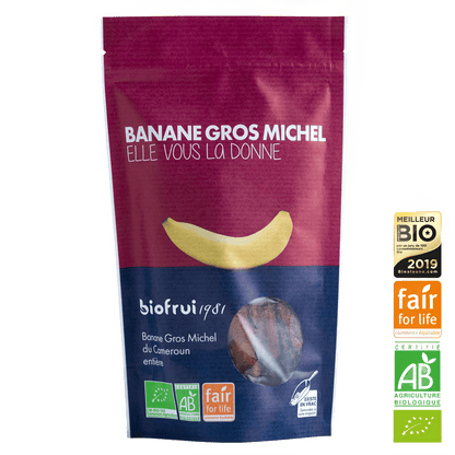Dried Gros Michel Banana from Cameroon - Só Verde