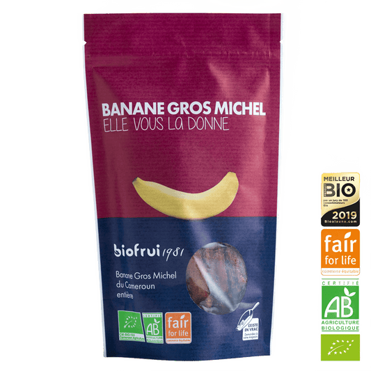 Dried Gros Michel Banana from Cameroon - Só Verde