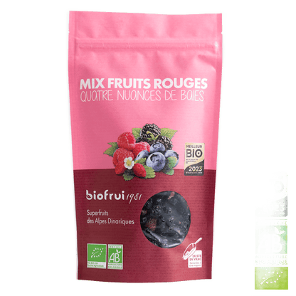 Dried Red Superfruits Mix from the Dinaric Alps - Só Verde