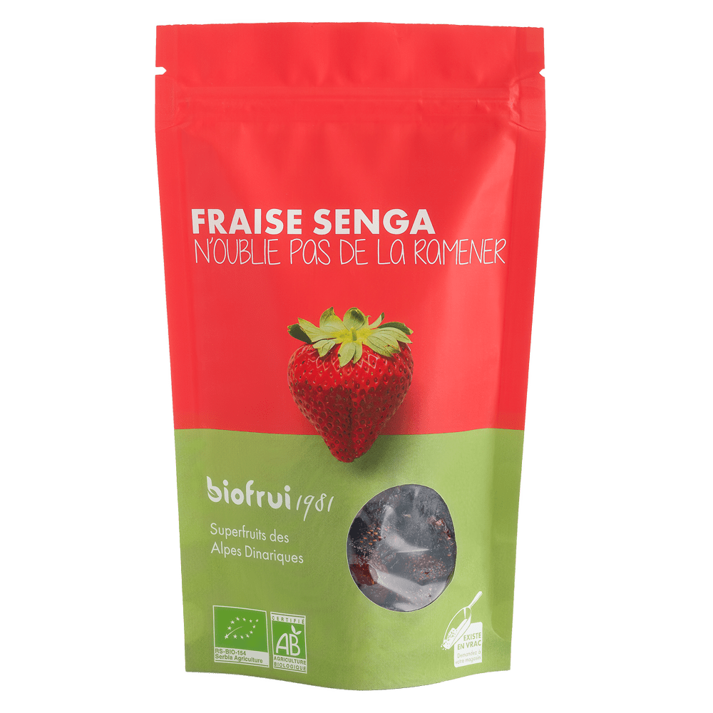 Dried Senga Alpine Strawberries - Só Verde