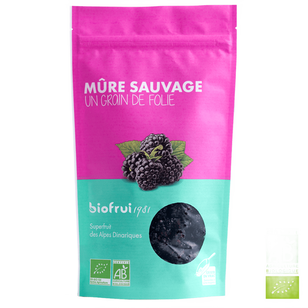 Dried Wild Blackberries from the Dinaric Alps - Só Verde