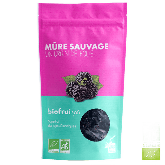 Dried Wild Blackberries from the Dinaric Alps - Só Verde