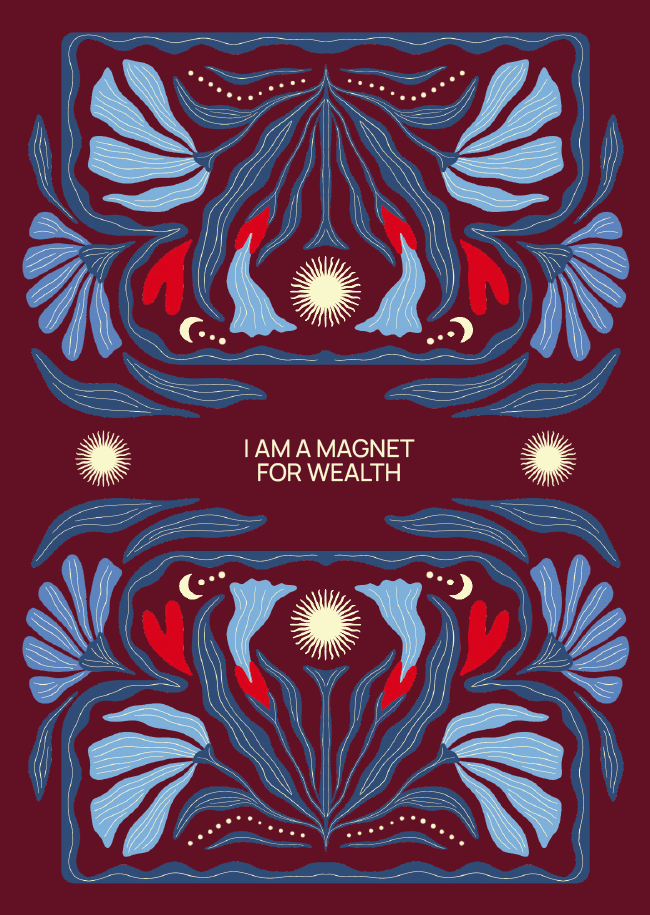 Cartões de afirmação Fabrique de papelaria A-jounal