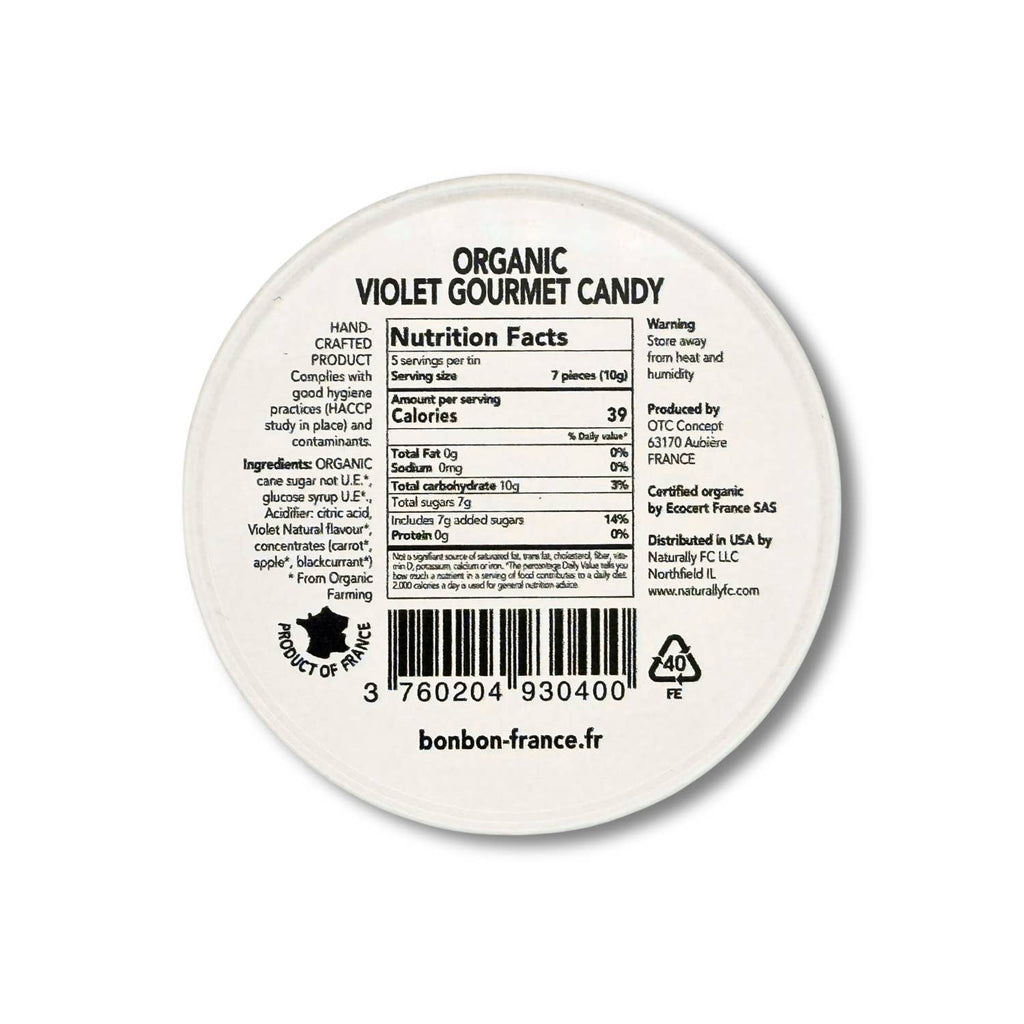 Bombom-frança Saint-angelo Violeta Biológica