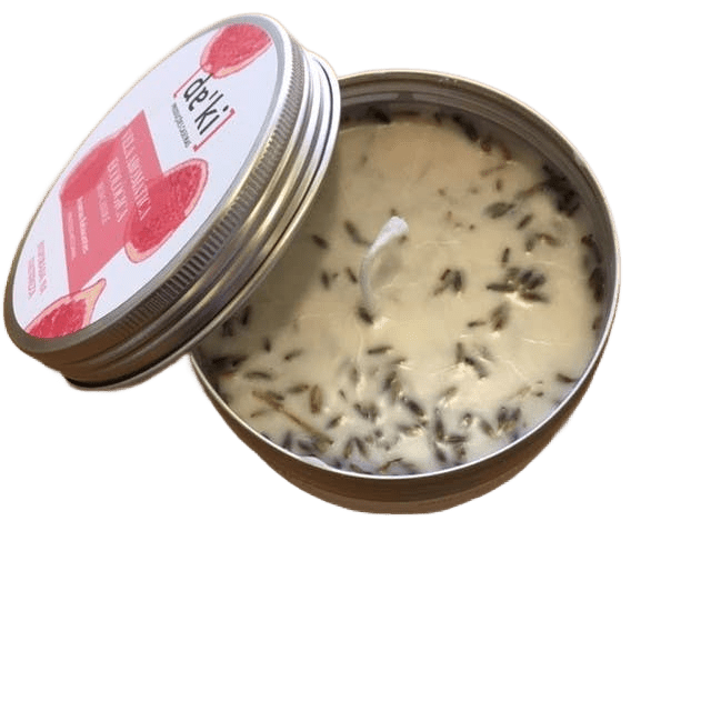 Eco-friendly Fig And Lavender Candle - Só Verde