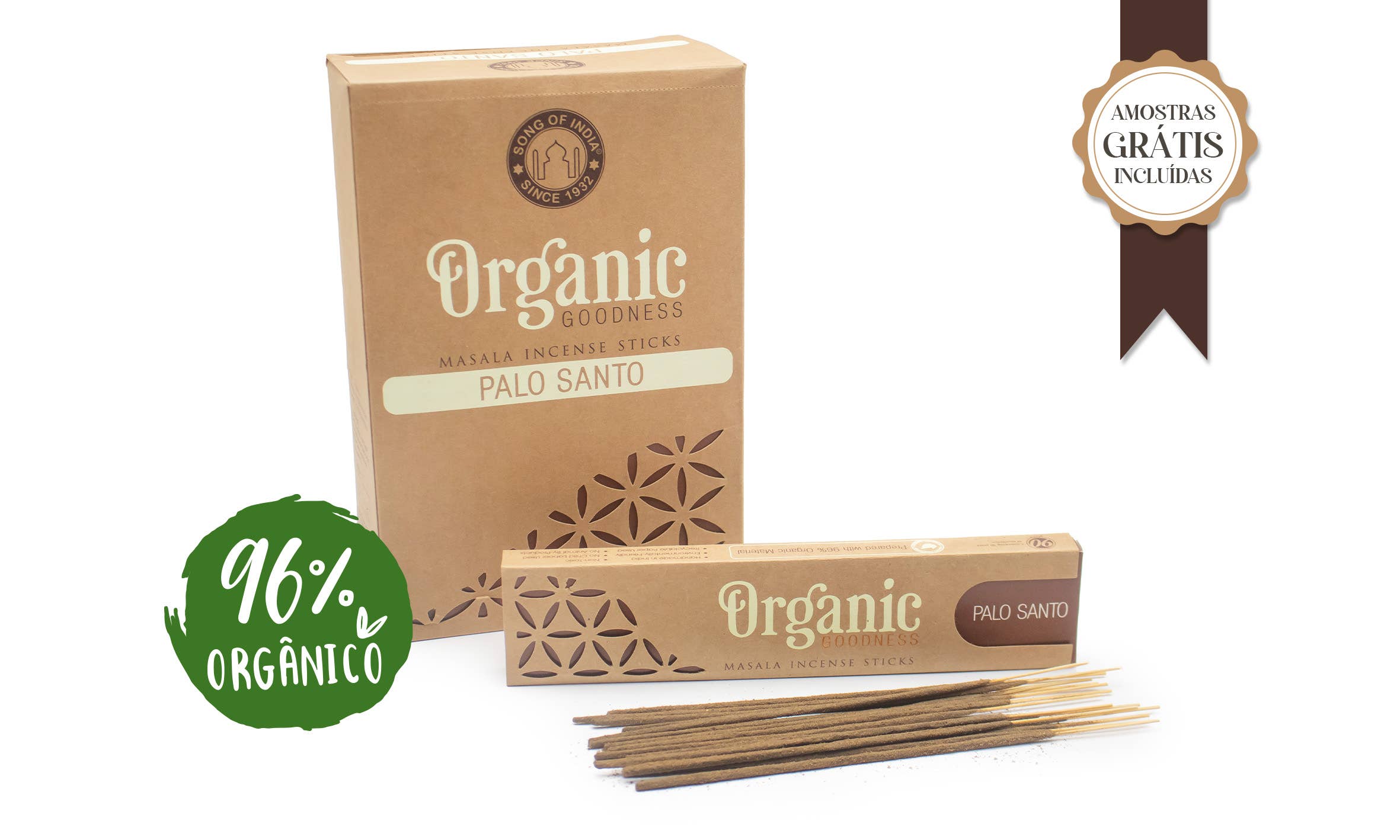 Inc. Organic Palo Santo 15g (12 units)