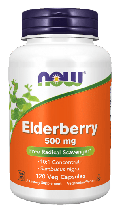 Elderberry 500 mg Veg Capsules - Só Verde