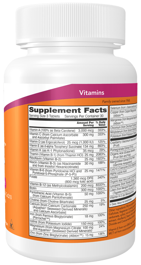 Eve™ Women's Multiple Vitamin Tablets - Só Verde