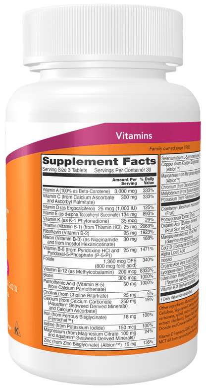 Eve™ Women's Multiple Vitamin Tablets - Só Verde