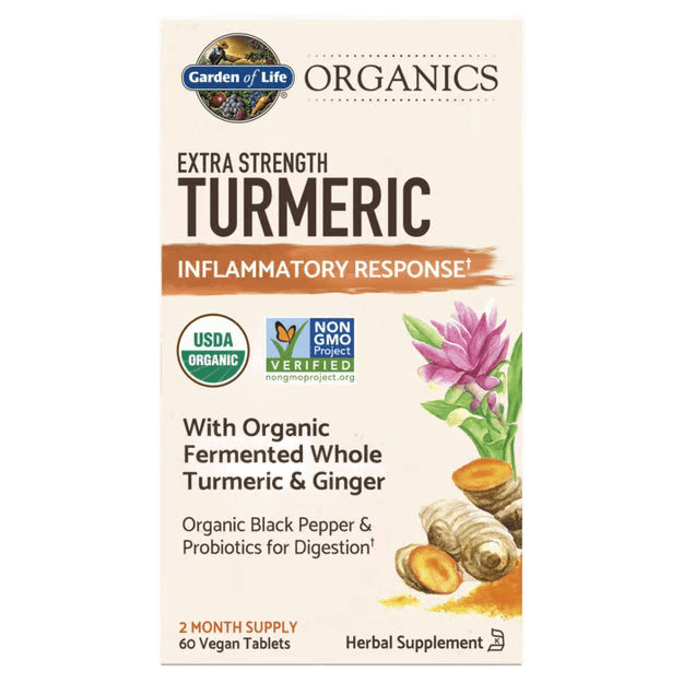 Extra Strength Turmeric Tablets - Só Verde
