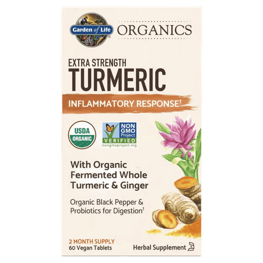 Extra Strength Turmeric Tablets - Só Verde