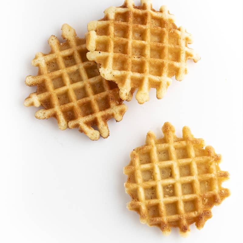 Gluten and lactose free waffles x 8 (250g)
