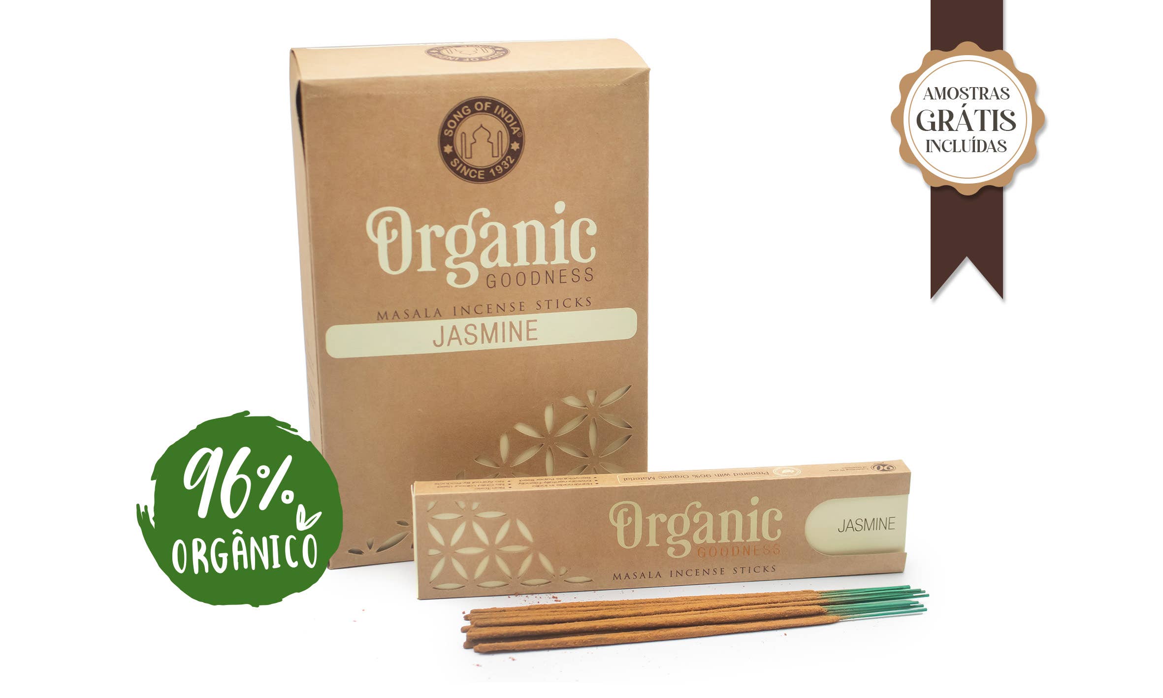 Inc. Organic Jasmine 15g (12 units)