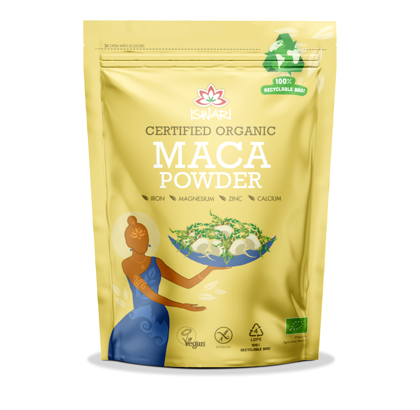 Iswari Maca Orgânica em Pó 250 G